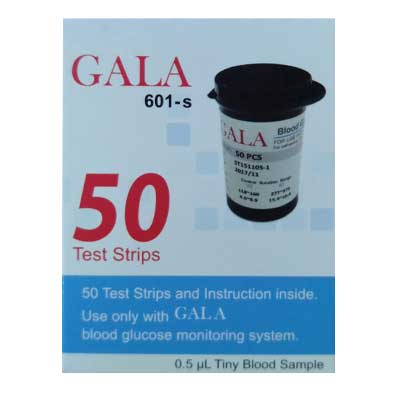 gala strip 1 - نوار تست قند خون گالا GALA