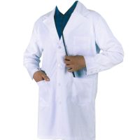 1 16 200x200 - روپوش سفید مردانه طب آرین مدل N131