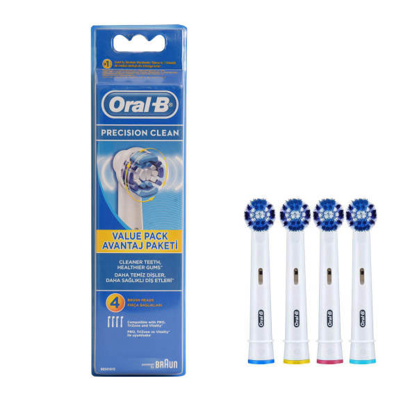 Oral B Precision Clean600 - سری مسواک برقی معمولی ارال بی 4 عددی Oral-B Precision Clean