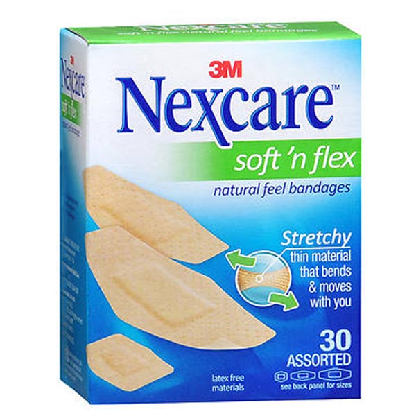 Soft and flex natural feel 2 - چسب زخم سافت فلكس Nexcare 3M