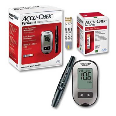 Accu Chek Performa - دستگاه تست قند خون آکيو چک پرفورما ACCU CHEK PERFORMA