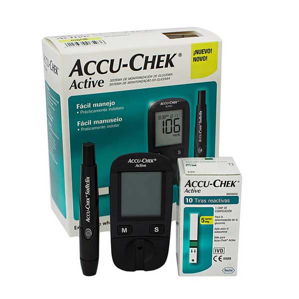 accu chek active - دستگاه تست قند خون آکيو چک اکتیو ACCU CHEK ACTIVE