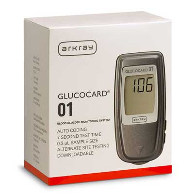 glucocard 01 - دستگاه تست قندخون گلوکوکارد مدل 01 GLUCOCARD