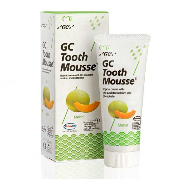 MELON - ماسک ضد پوسیدگی دندان با طعم طالبی GC TOOTH MOUSSE