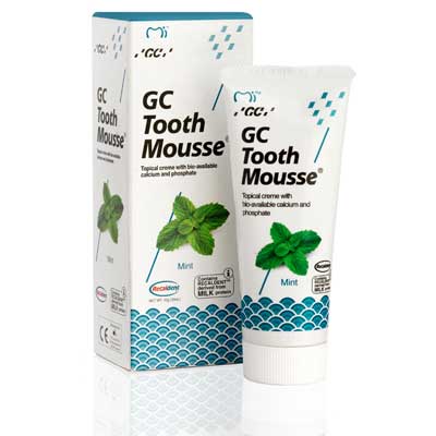 MINT 1 - ماسک ضد پوسیدگی دندان با طعم نعناع GC TOOTH MOUSSE