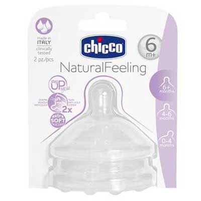 chicco 6 - سر شیشه شیر جریان سریع چیکو CHICCO