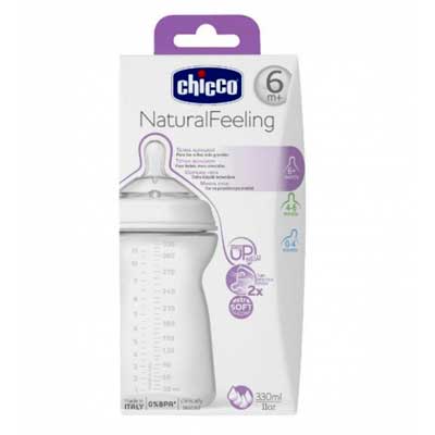 chicco Step Up 1 - شیشه شیر جریان سریع چیکو CHICCO