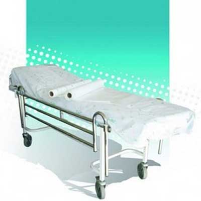 bed sheet roll 1 - ملحفه یکبار مصرف ساده شبنم  ضدآب عرض 120