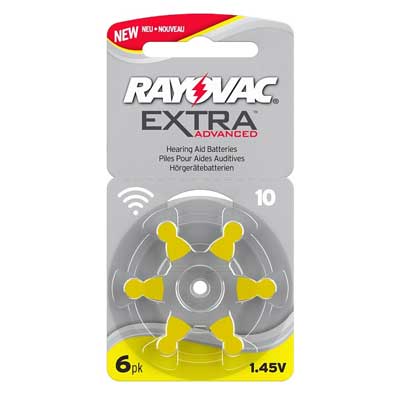 Rayovac Extra 10 1 - باتری سمعک ریواک شماره 10 RAYOVAC