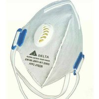 deltamask 200x200 - ماسک تنفسی FFP2 سوپاپ دار کربن اکتیو دلتا مدل DELTA JY8226