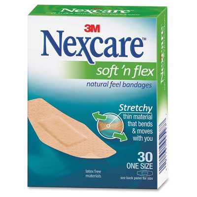 nexcare soft flex 1 - چسب زخم سافت ان فلكس نکس کر NEXCARE 3M SOFT &amp; FLEX