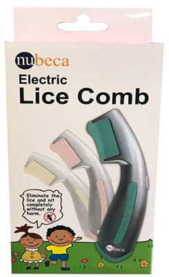 0b52a8 copy - شانه الکتریکی ضد شپش لایس کمب سرنوبکا مدل 1001 Nubeca Electric Lice Comb