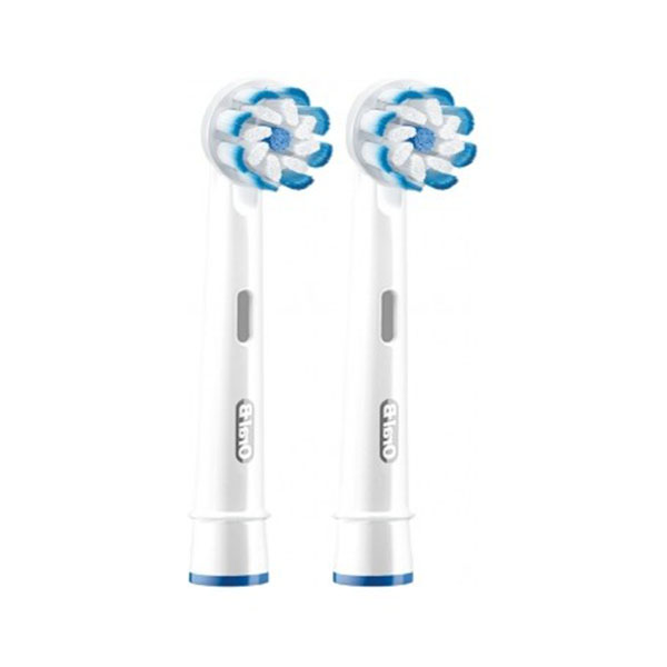 braun electric toothbrush nozzles eb 60 2 sensi ultrathin 2pcs - سری مسواک برقی حساس با برس های فوق العاده نازک ارال بی 2 عددی Oral-B SENSI Ultrathin