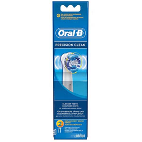 0010288  precision clean oral b - سری مسواک برقی معمولی ارال بی 2 عددی Oral-B Precision Clean