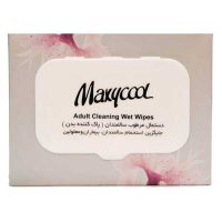 maxicool4 200x200 - دستمال مرطوب سالمندان (پاک کننده بدن) ماکسی کول مدل MAXYCOOL ADULT CLEANER