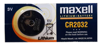 maxell cr 2032 - باتری سکه‌ ای مکسل مدل MAXELL CR2032