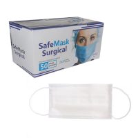 2 200x200 - ماسک سه لایه جراحی کش‌دار ۵۰ عددی Safe Mask