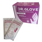 DR.GLOVE1  150x150 - دستکش استریل جراحی لاتکس بدون پودر ۵۰ جفتی Dr Glove