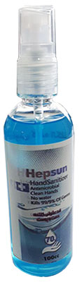 Hepsun100ml 12 - اسپری الکلی ضدعفونی‌کننده دست و پوست Hepsun