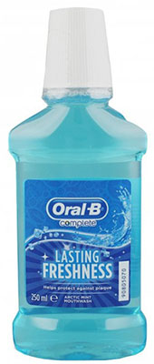 oral b complete mouthwash 250m 3 - دهانشویه‌ی اورال بی کامپلیت Oral B Complete