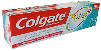 colgate total 1 - خمیردندان نعنایی دوازده کاره کولگیت Colgate Total