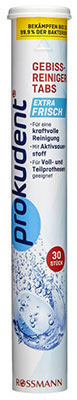 prokudent cleaning tablet 1 - قرص تمیز کننده دندان مصنوعی پروکودنت Prokudent