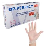 OP Perfect 4 150x150 - دستکش بدون پودر ونیل OP Perfect بسته‌ی 50 عددی