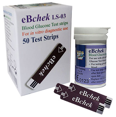 ebcheck ls 03 test strip 1 - نوار تست قند خون ای بی چک eBcheck LS-03