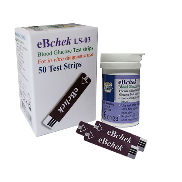 ebcheck ls 03 test strip - نوار تست قند خون ای بی چک eBcheck LS-03