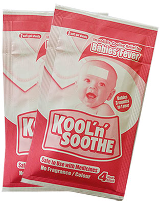 kooln soothe babies fever 4 - پد تب بر نوزاد کلن سوت مدل Kooln Soothe Babies Fever