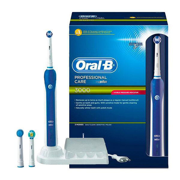 مسواک برقی اورال بی OralB Professional Care 3000 پزشک کالا