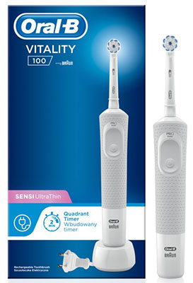 pk40194 1 - مسواک برقی اورال بی Oral-B Vitality 100 Sensi Ultra Thin