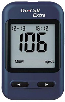 on call extra blood glucose monitoring 2 - دستگاه تست قندخون آن کال اکسترا ON CALL EXTRA