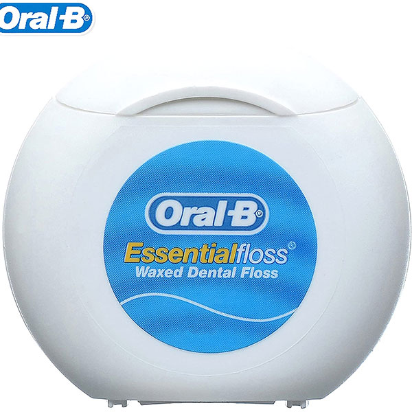 essentioal floss 01 - نخ دندان ارال بی اسنشیال فلاس Oral b