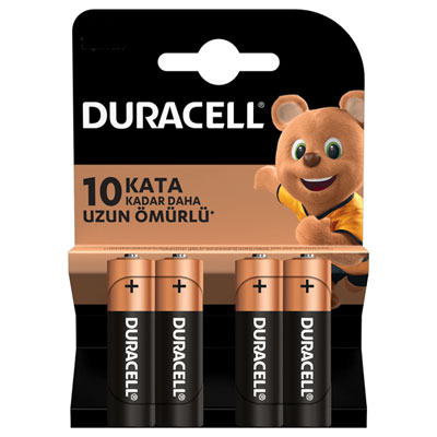 duracell 4pack 02 - باتری نیم قلمی AAA دوراسل DURACELL