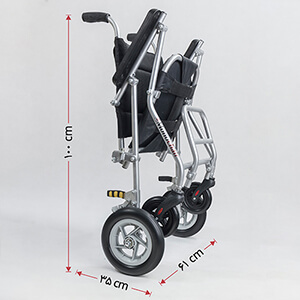 wheelchair light 02 - ویلچر همراه تاشو و سبک مونوچیر Monochair