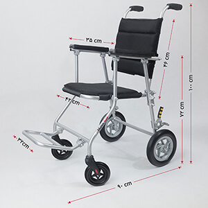 wheelchair light 03 - ویلچر همراه تاشو و سبک مونوچیر Monochair