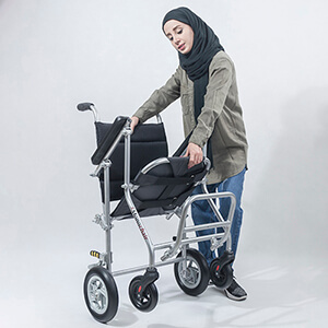 wheelchair light 07 - ویلچر همراه تاشو و سبک مونوچیر Monochair
