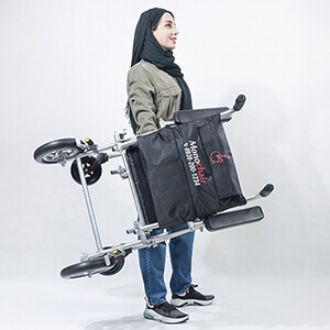 wheelchair light 08 - ویلچر همراه تاشو و سبک مونوچیر Monochair