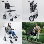 wheelchair light 150x150 - ویلچر همراه تاشو و سبک مونوچیر Monochair