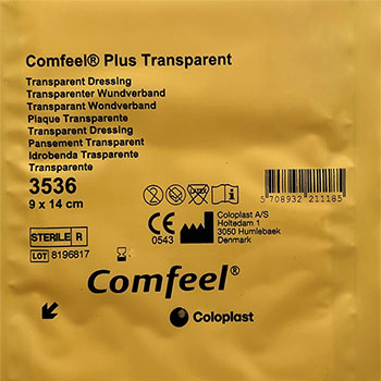 3536 2 - کامفیل شفاف کولوپلاست COLOPLAST COMFEEL 3536