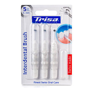 trisa interdental brush 16mm 02 - براش بین دندانی تریزا سایز Trisa 1.6