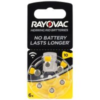 Rayovac 10 01 200x200 - باتری سمعک ریواک ضد نویز شماره 10 RAYOVAC