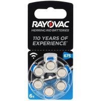 Rayovac 675 001 200x200 - باتری سمعک ریواک ضد نویز شماره 312 RAYOVAC