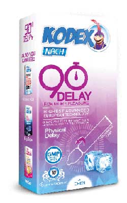 Kodex 90Delay Condoms 02 - کاندوم ناچ کودکس مدل 90Delay