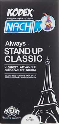 kodex standup 02 - کاندوم ناچ کودکس مدل Standup Classic