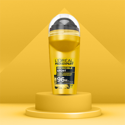 Invincible Sport Loreal - مام رول ضدتعریق Invincible Sport مردانه لورال Loreal