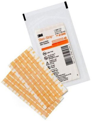 1546 3m 02 - چسب بخیه 3M مدل Steri Strip 1546 سایز 100*6 میلی‌متر