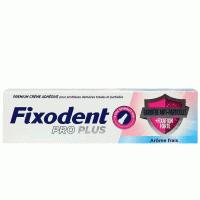 fixodent pro plus 01 200x200 - خمیر چسب دندان مصنوعی فیکسودنت FIXODENT PRO PLus